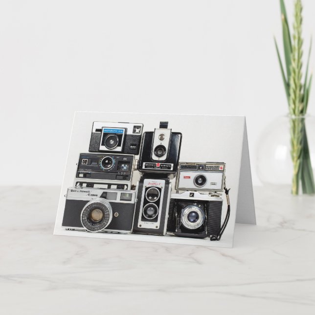 retrokamerainsamling kort (Framsida)