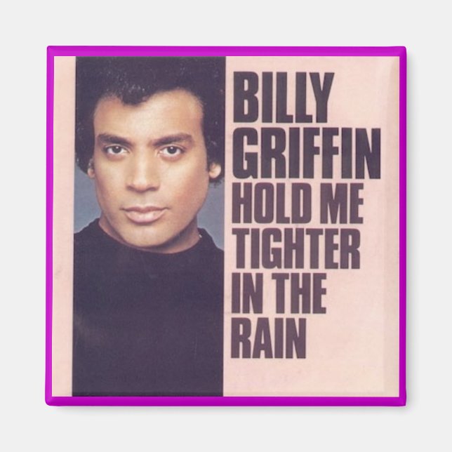 "Retrokonst" håller mig hårdare i regnet Magnet (Framsidan)