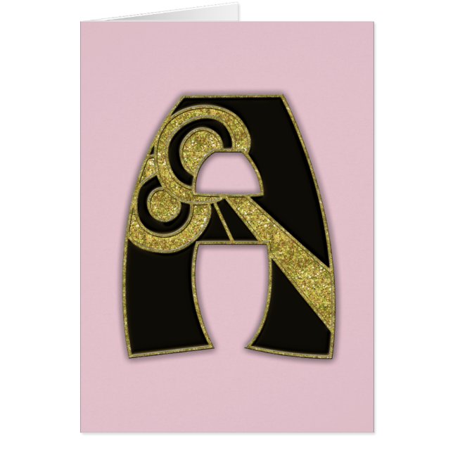 retromonogram - A Hälsningskort (Framsidan)