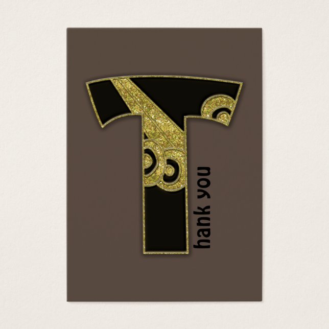 retromonogram - T Visitkort (Framsidan)