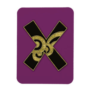 retromonogram - x magnet