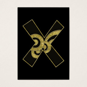 retromonogram - X Visitkort