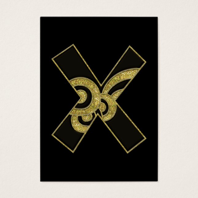 retromonogram - X Visitkort (Framsidan)