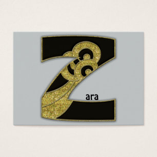 retromonogram - Z Visitkort