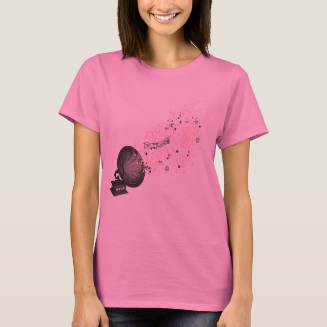 retromusik tee (Framsida)
