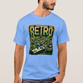 Retron Game On Nostalgi rolig T Shirt