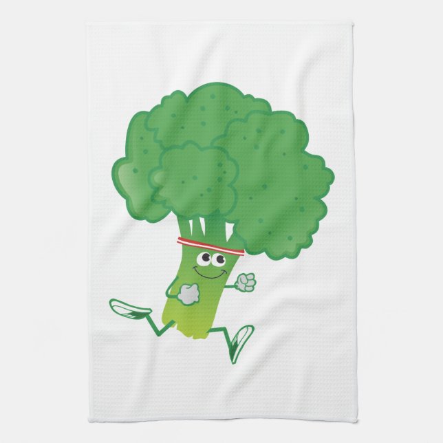 Retron springbroccoli kökshandduk (Vertikal)