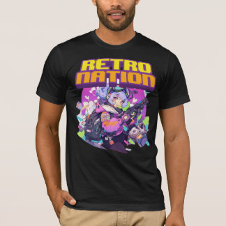 Retronation - Spelarflicka T-Shirt