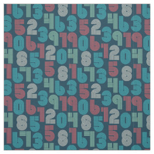 Retronummer Ultramarine Blue Fabric Tyg