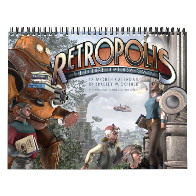 Retropolis kalender (Omslag)