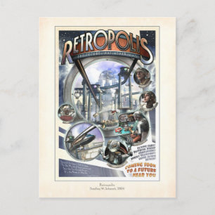 Retropolis-vykort Vykort
