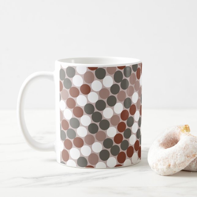 Retroprickar Kaffemugg (Med munk)