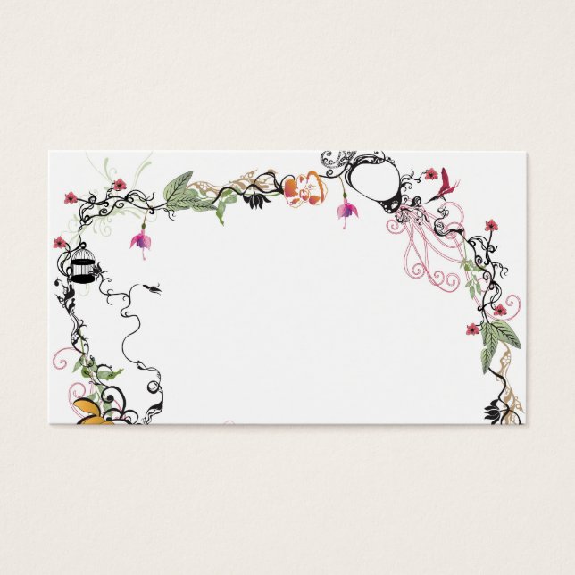 Retroprofilkort Visitkort (Framsidan)