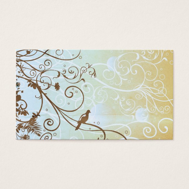 Retroprofilkort Visitkort (Framsidan)