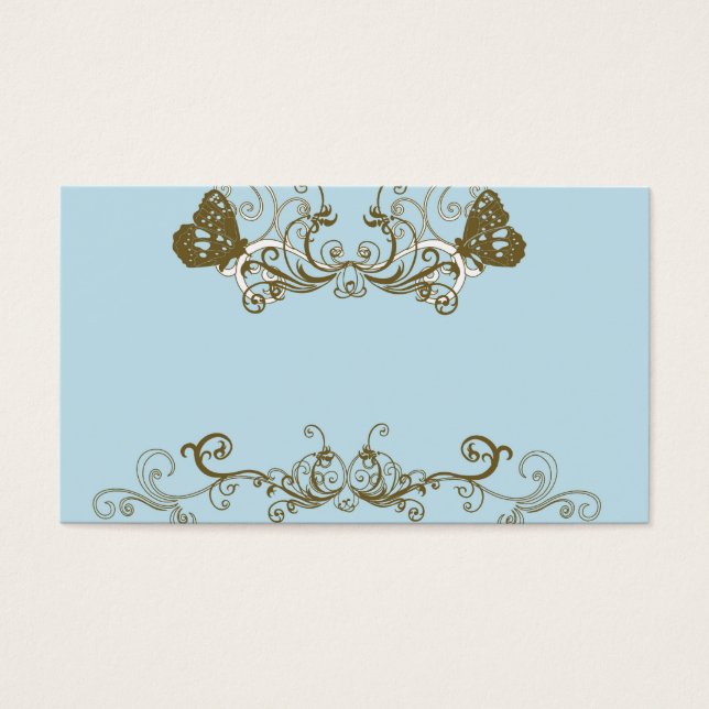 Retroprofilkort Visitkort (Framsidan)