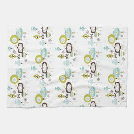 Retroprydnadsföremål, Mid Century-köket Kökshandduk