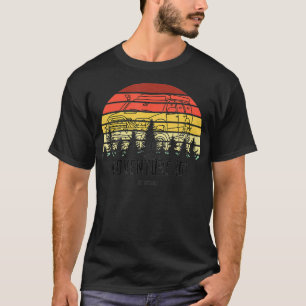 Retrosolnedgång vintage 4Springer (2) T Shirt