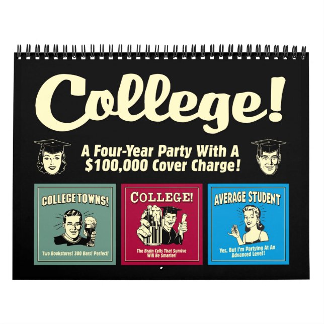 Retrospoofs College Calendar Kalender (Omslag)