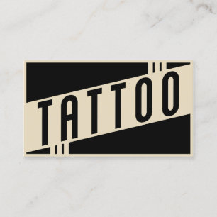 retrotatuering visitkort