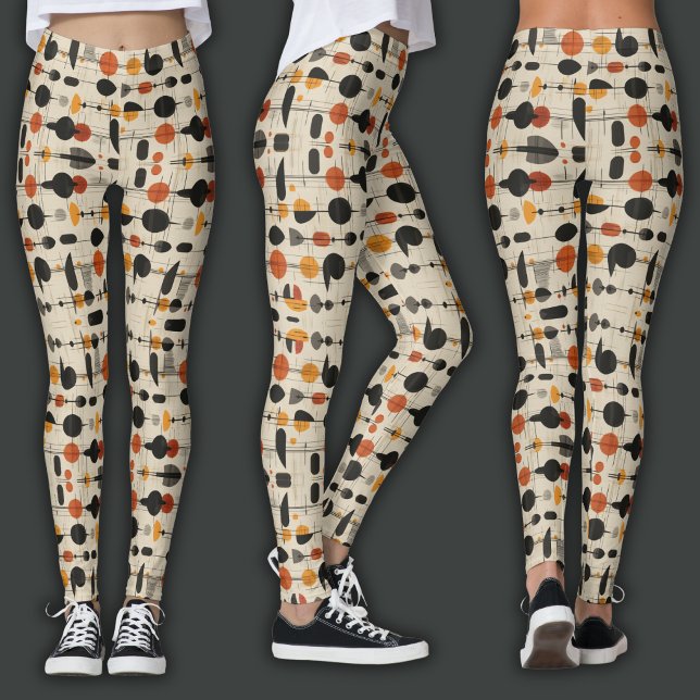 Retrotryck | Atomåldern Leggings (Skapare uppladdad)