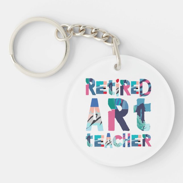 Retrött Art Teacher Lacher Pension Gift (Framsidan)