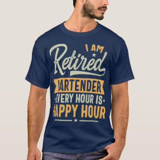 Retrött Bartender Gift Ideas Bartender Retrött Gif T Shirt