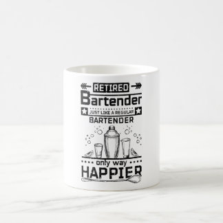 Retrött Bartender Kaffemugg