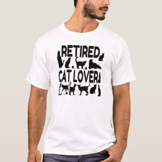 Retrött Cat Lover T Shirt