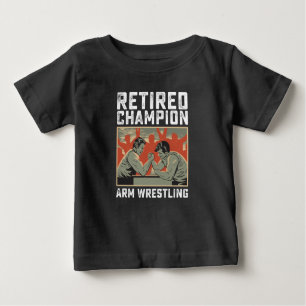 Retrött Champion Arm Wrestling T Shirt
