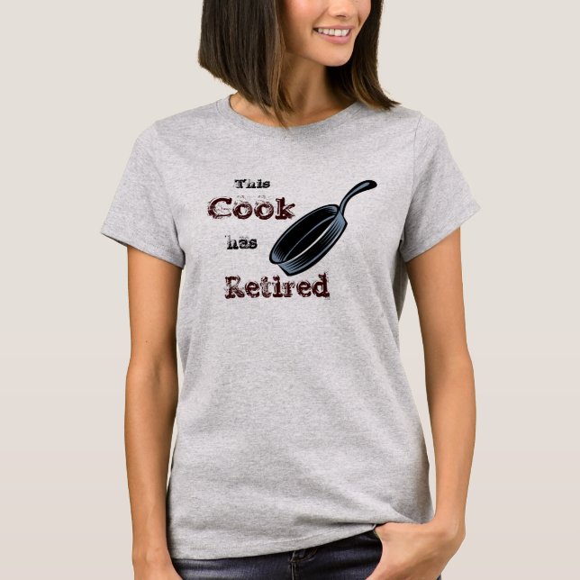 Retrött Cook Graphics Art Tee Shirt (Framsida)
