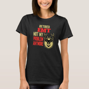 Retrött Emt Hjort Hunting T Shirt