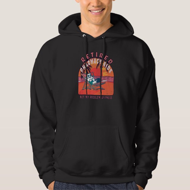 Retrött farmaci Aide Vintage Pension Hoodie (Framsida)