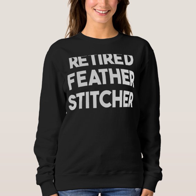 Retrött Feather Stitcher T Shirt (Framsida)