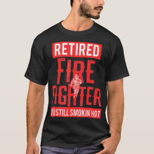 Retrött Firefighter Fireman Pension Party T Shirt