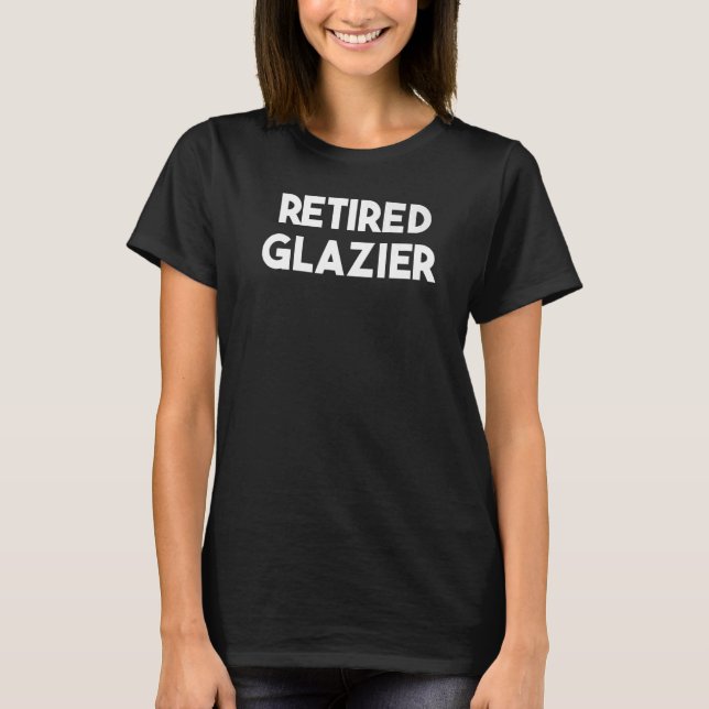 Retrött Glazier T Shirt (Framsida)