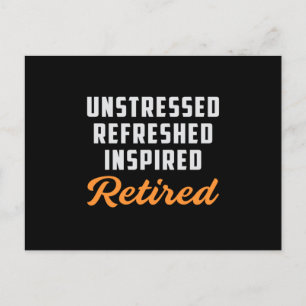 Retrött Grandpa Retire Pension Funny Gift Vykort