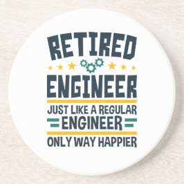 Retrött Ingenjör Engineering Pension Happier Underlägg