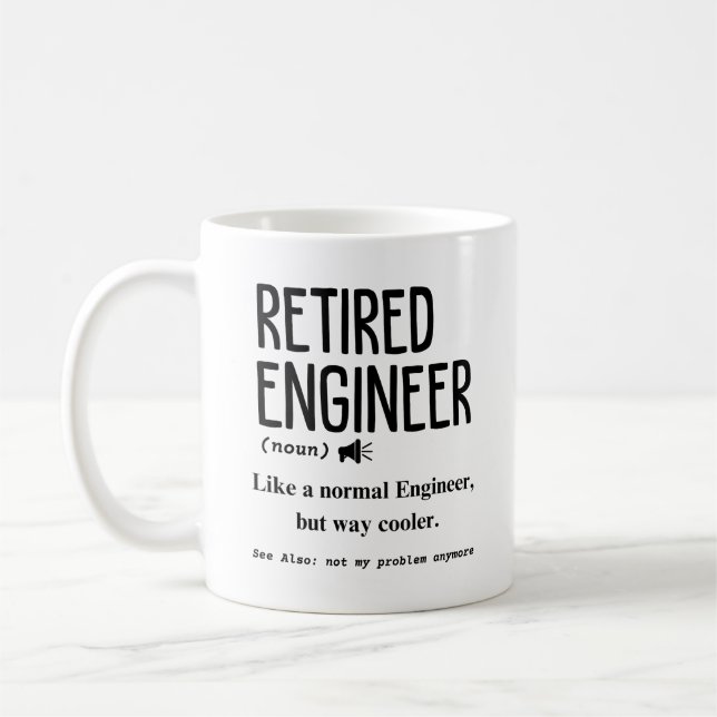 Retrött Ingenjör Kaffemugg (Vänster)