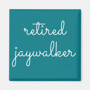 Retrött Jaywalker - Sober Gifts Manar Women Magnet