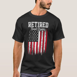 Retrött Lastbil-chaufför Trucker Pension 1 T Shirt
