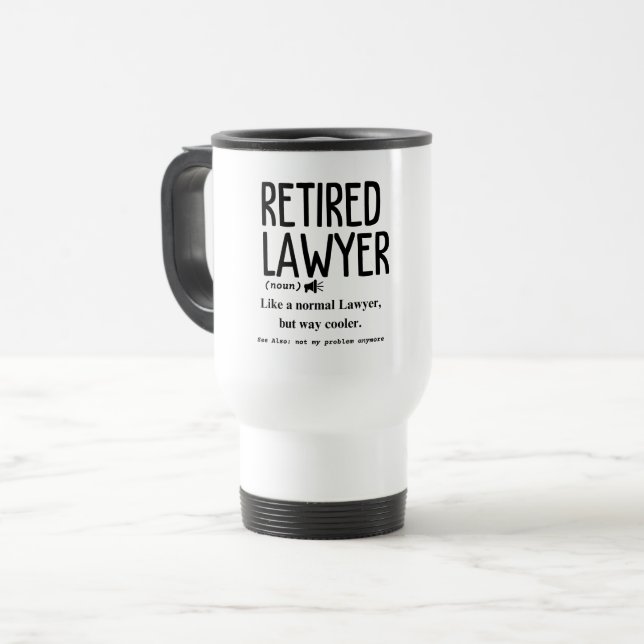 Retrött Lawyer Resemugg (Framsida vänster)