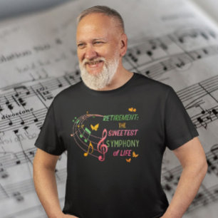 Retrött Music Älskare-lärare Musician Pension T Shirt