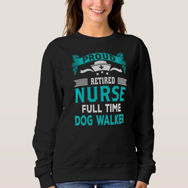 Retrött Nurse Humous Pension T Shirt (Framsida)