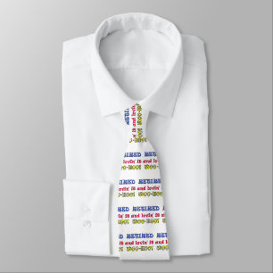 Retrött och Lovin'it Neck Tie Slips