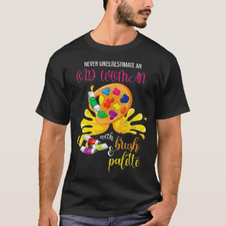 Retrött Painter Artist Pension Women Gift Drawi T Shirt