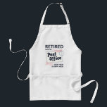 Retrött Postal Worker Pension Mailman Funny Förkläde<br><div class="desc">Lönsam utformning av pension för en postarbetare. I den moderna typografin står det i denna moderna brevmansgag: "Indragen från postkontoret varje timme är Lycklig-timmen". Perfekt-delgåva till ditt företag i brev</div>