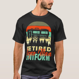 Retrött Repo Man Uniform Rv Camping Pension Gif T Shirt