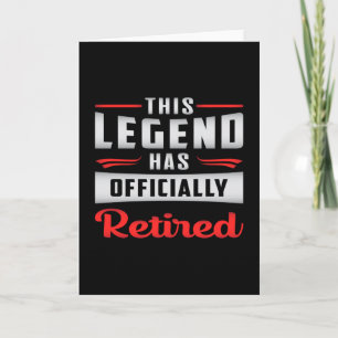 Retrött Retire Pension Grandpa Funny Gift Kort