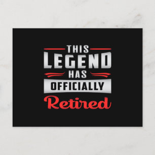 Retrött Retire Pension Grandpa Funny Gift Vykort