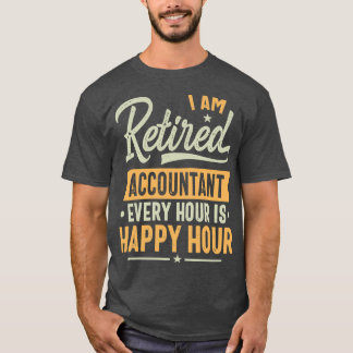 Retrött revisor Gift Ideas Accountant Retrött G T Shirt